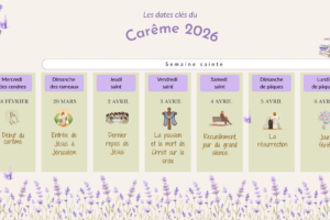 Carême 2026 : « L’audace de vivre, des gestes pour espérer”