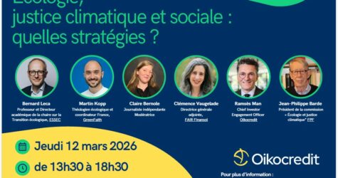 Conférence « Écologie, justice climatique, justice sociale : quelles stratégies ? »