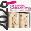 Échos du conseil national – Juin 2026